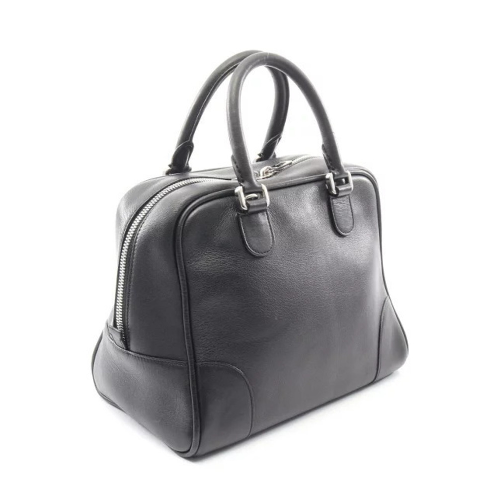 Loewe handbag black Amazona leather Black
